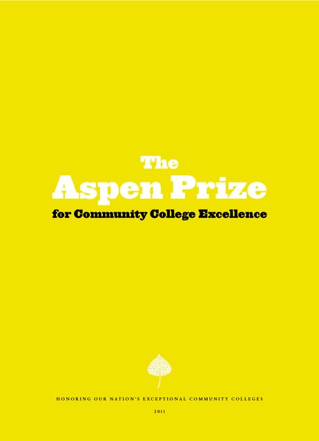And Then There Were 10: Aspen Prize Finalists Announced And Then There Were 10: Aspen Prize Finalists Announced