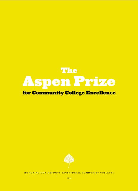 And Then There Were 10: Aspen Prize Finalists Announced And Then There Were 10: Aspen Prize Finalists Announced