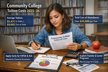 Average Community College Tuition Cost 2026 Update