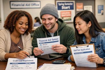 January-Start Students, Credit Load and Financial Aid