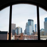 Minneapolis Community and Technical College Photo #2 - View of Minneapolis skyline from T Building window.