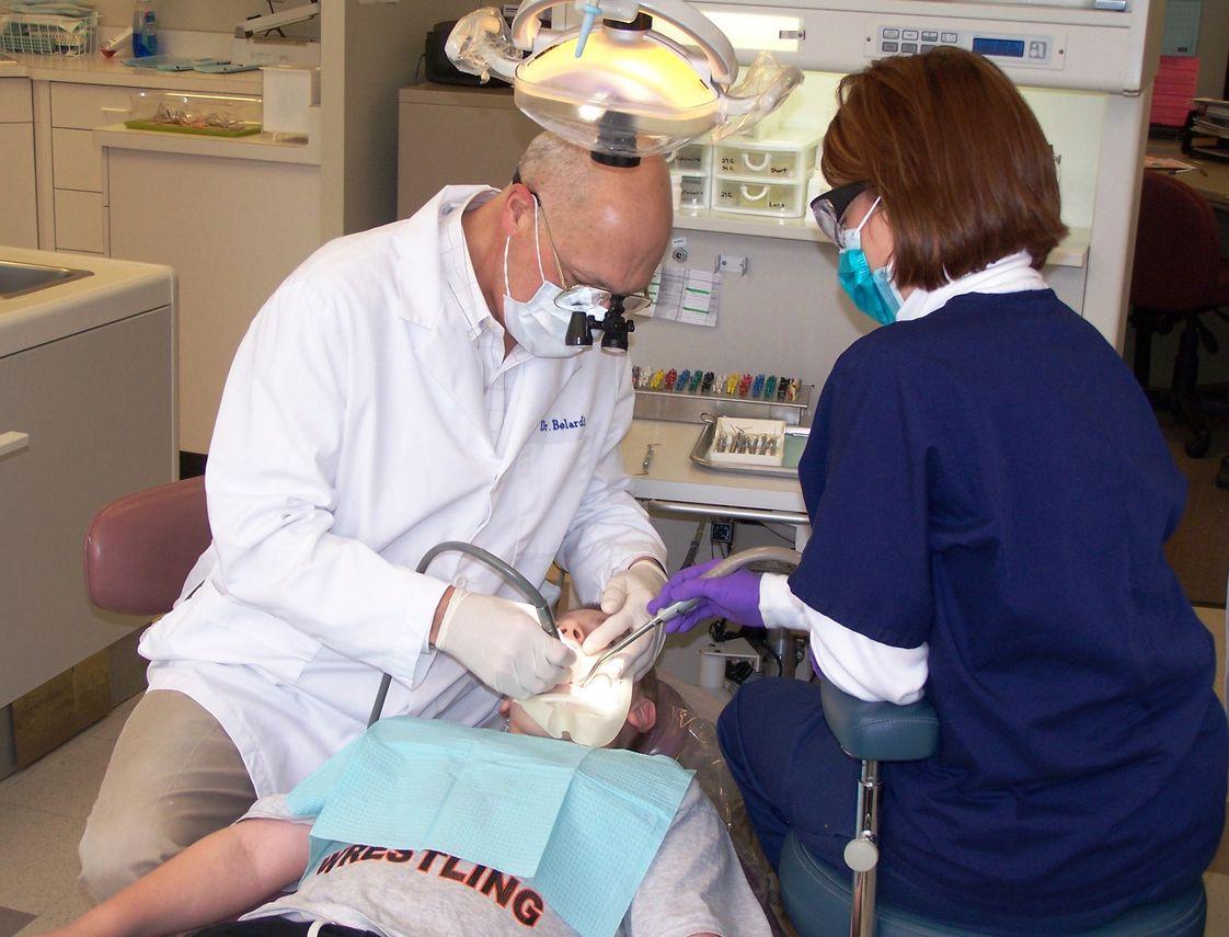 Lakeshore Technical College Photo #1 - Dental professionals work on a patient in the LTC Dental Clinic.
