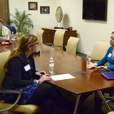 Nossi College of Art Photo - Mock Interviews, something each graduating senior goes through for education, experience and feedback. Great interview experience, plus many of our students land jobs or have access to great opportunities!