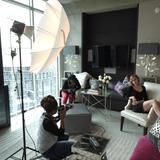 Nossi College of Art and Design Photo #5 - On location shoot for Nossi's Photography and Videography class. Downtown Nashville high rise Condo is a great setting for fashion class!