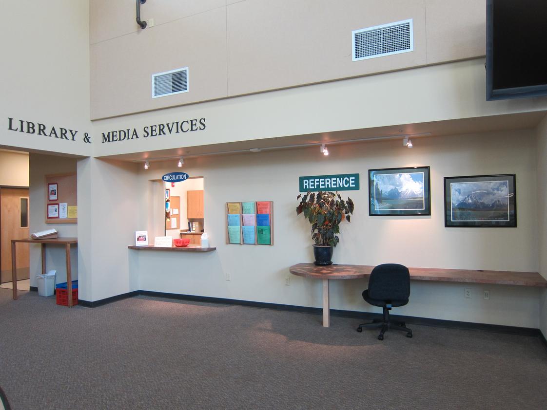 Oregon Coast Community College Photo #1 - OCCC Library and Media Services entrance.