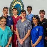 Swedish Institute a College of Health Sciences Photo #3 - A group of Swedish Institute students in various scrubs