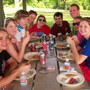 Jacksonville College-Main Campus Photo #1 - Students relaxing at Wonderful Wednesday picnic