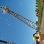 Lakeshore Technical College Photo #9 - LTC student Andrew Hrlevich participates in the installation of LTC's third campus wind turbine in June 2010.
