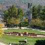 SUNY College of Technology at Alfred Photo #2 - View of the Alumni Plaza and Walter C. Hinkle/Robert Couse Bell Tower.