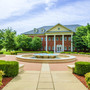 Arkansas State University-Mountain Home Photo - Dryer Hall with fountain at ASU-Mountain Home